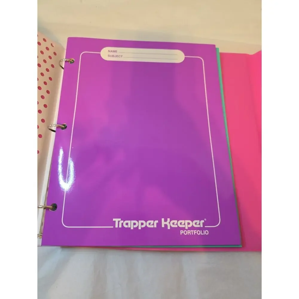 Mead Original Trapper Keeper Binder Retro Vintage Style SUNSET Nostalgia NEW